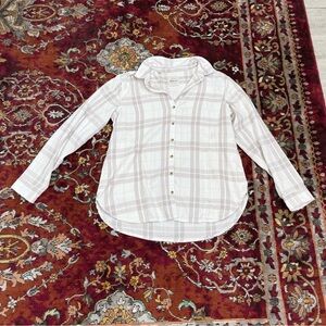 Jachs Girlfriend Plaid Button-Up Shirt